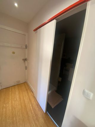 Puerta corredera blanca 62x210cm