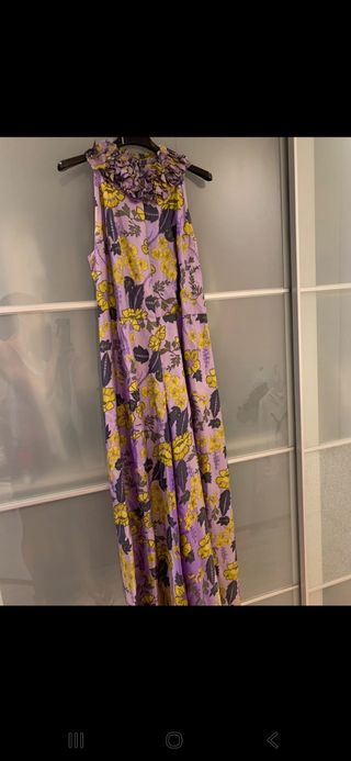 Tuta vintage floreale