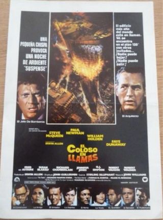 Guía de cine El Coloso en Llamas