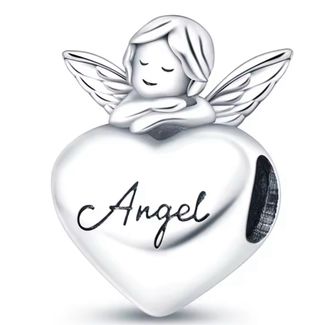 Charm Angel Plata de Ley modelo pandora