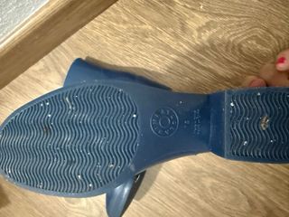 Botas de agua azules