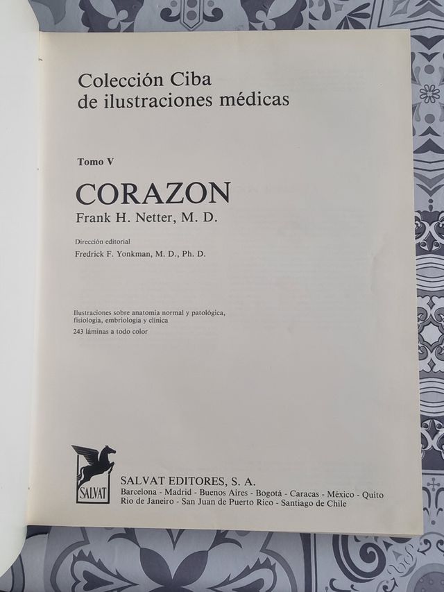 CORAZÓN. Colección Ciba Ilustraciones Médicas