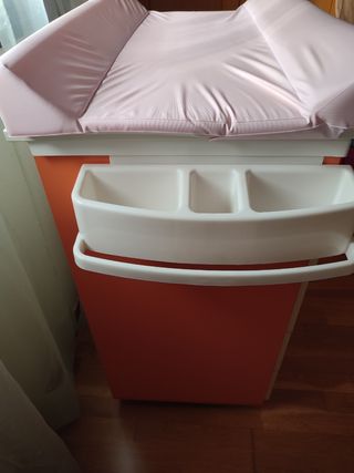 Bañera cambiador con cajonera Mi Cuna Giordani.