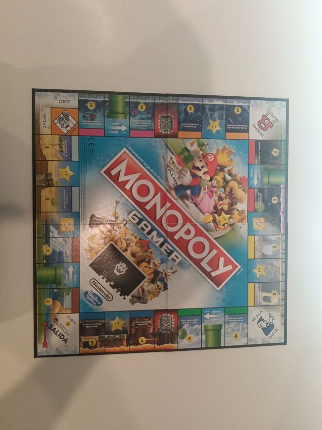 Hasbro-Monopoly Gamer Nintendo Edición Mario