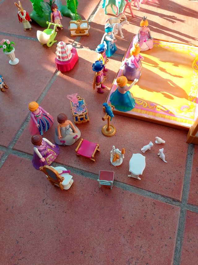 Lote Playmobil Princesa