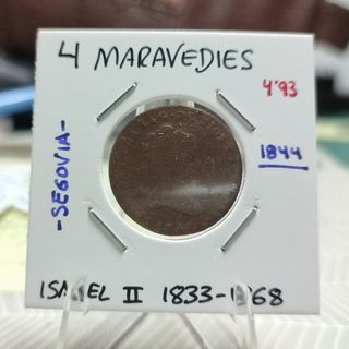 4 Maravedíes 1844 - España 