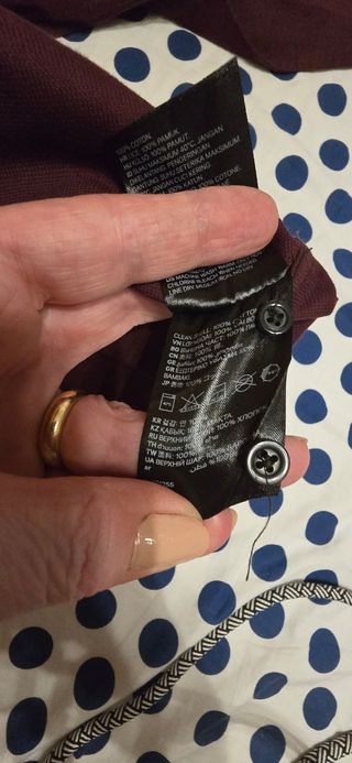 Camicia uomo H&M amaranto