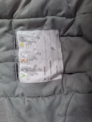 Saco invierno Stokke gris