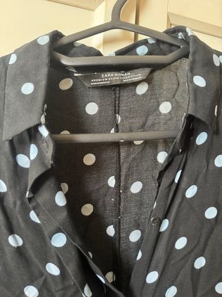 Camisa Zara lunares