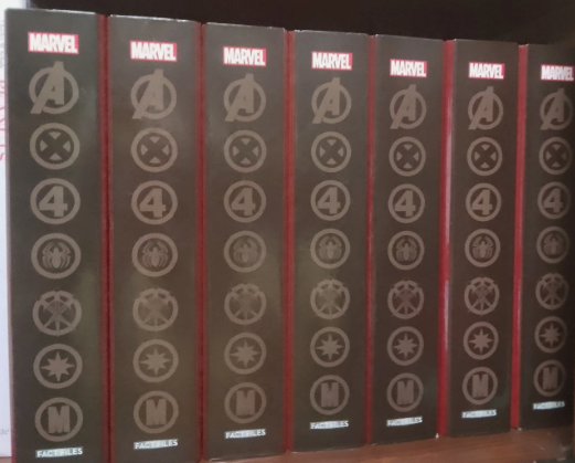 Marvel Fact Files: Serie completa + 7 raccoglitori