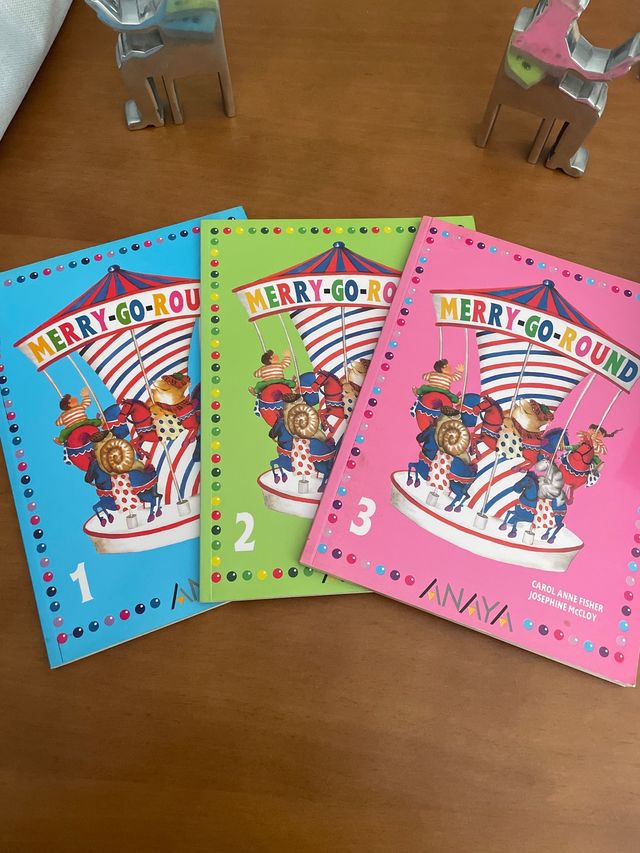 Merry-go-round 1, 2 y 3: Ingles, Ciclo Medio