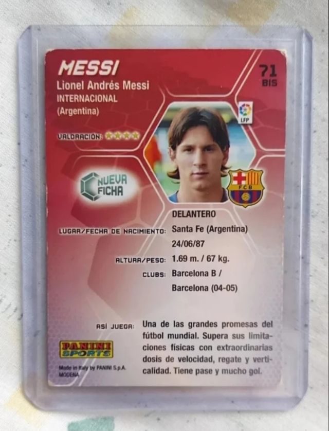 Messi Bis Megacracks 2005/06 FC Barcelona