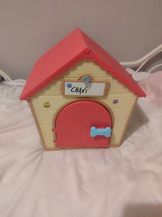 Perro Little Live Pets con Casita