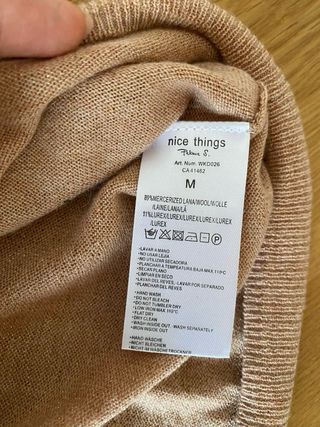Jersey Nice Things Lana Lurex Talla M