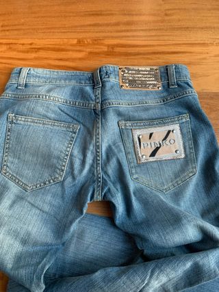 Jeans skinny Pinko donna blu