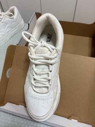 Zapatillas Zara Blancas Hombre - 2 Usos
