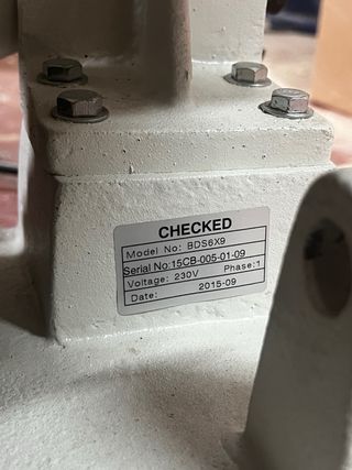 Lijadora de banda y disco 6x9 Lombarte