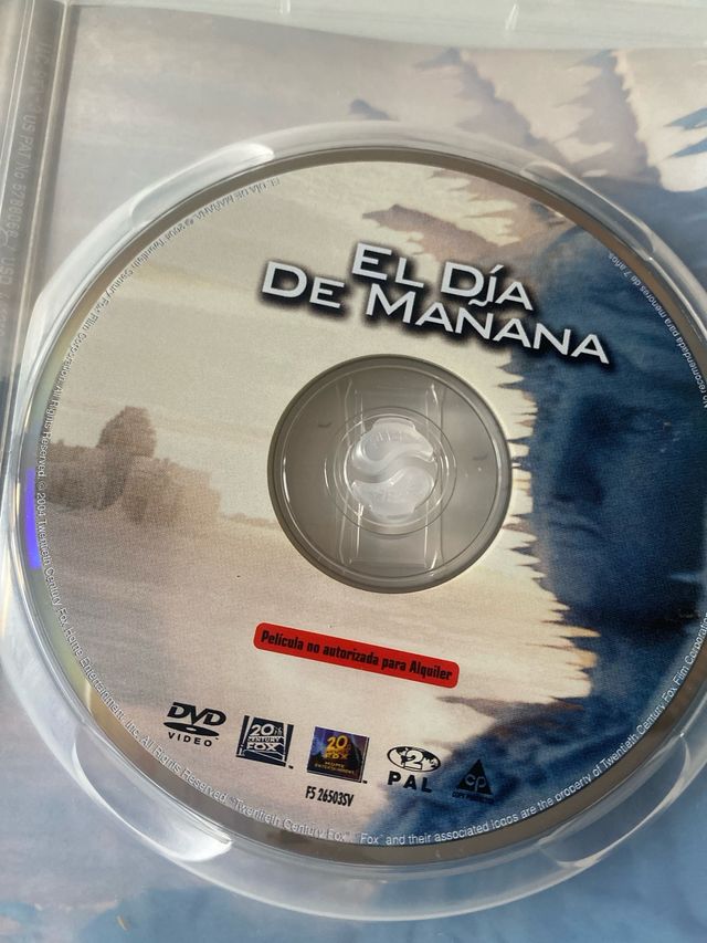 DVD El Día de Mañana (The Day After Tomorrow)