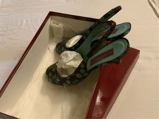 Zapatos KENZO Talla 36 Marrón y Turquesa