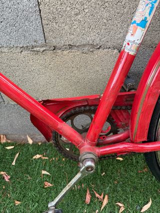 Bicicleta Orbea Clásica Roja