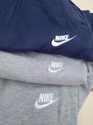 3 Bermudas Nike Azul y Gris
