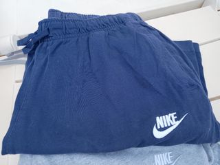 3 Bermudas Nike Azul y Gris