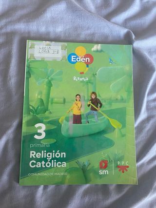 Religión católica. 3 primaria. Edén. Revuela (M...