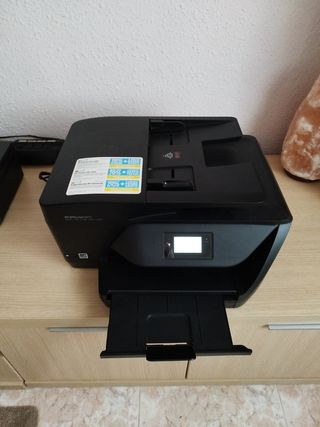 Impresora HP OfficeJet 6951 Negra con 4 cartuchos