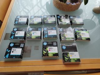 Impresora HP OfficeJet 6951 Negra con 4 cartuchos