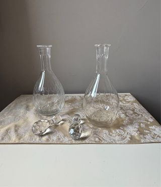2 Caraffe in Cristallo Eleganti