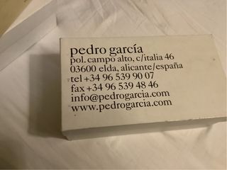 Zapatos Pedro García T.36 Impecables