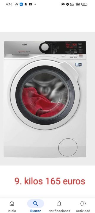 Lavadora Siemens 8kg