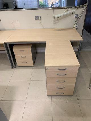 Mesas y cajoneras, de oficina modular,alta calidad