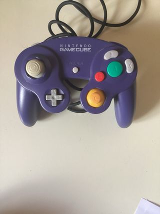 Consola Nintendo GameCube Morada + Mando
