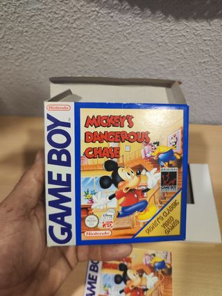 Mickey's Dangerous Chase Game Boy