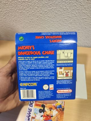 Mickey's Dangerous Chase Game Boy