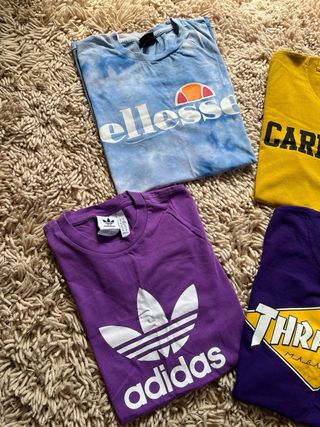 4 camisetas de marca 