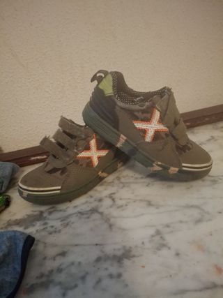 Tenis Munich Talla 27 Militar