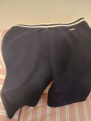 Liu-Jo Pantaloncini Trapuntati Blu