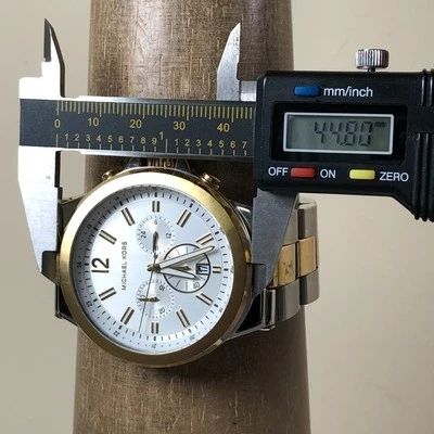Reloj Michael Kors Cronógrafo Dorado y Plateado