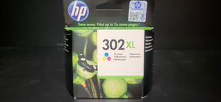 Cartucho Tinta HP 302XL Tricolor alta capacidad