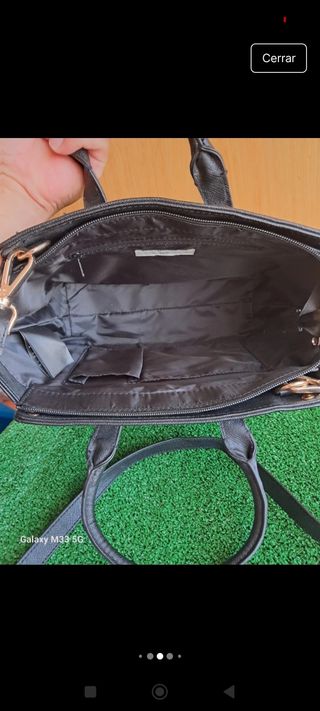 Bolso H&M Negro Mano y Hombro