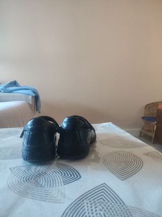 Zapatos Skechers Escolares Niña Negro