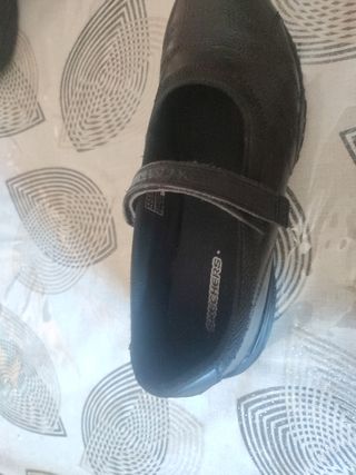 Zapatos Skechers Escolares Niña Negro