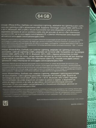 iPhone 8 Plus Apple en buen estado y funcionando.