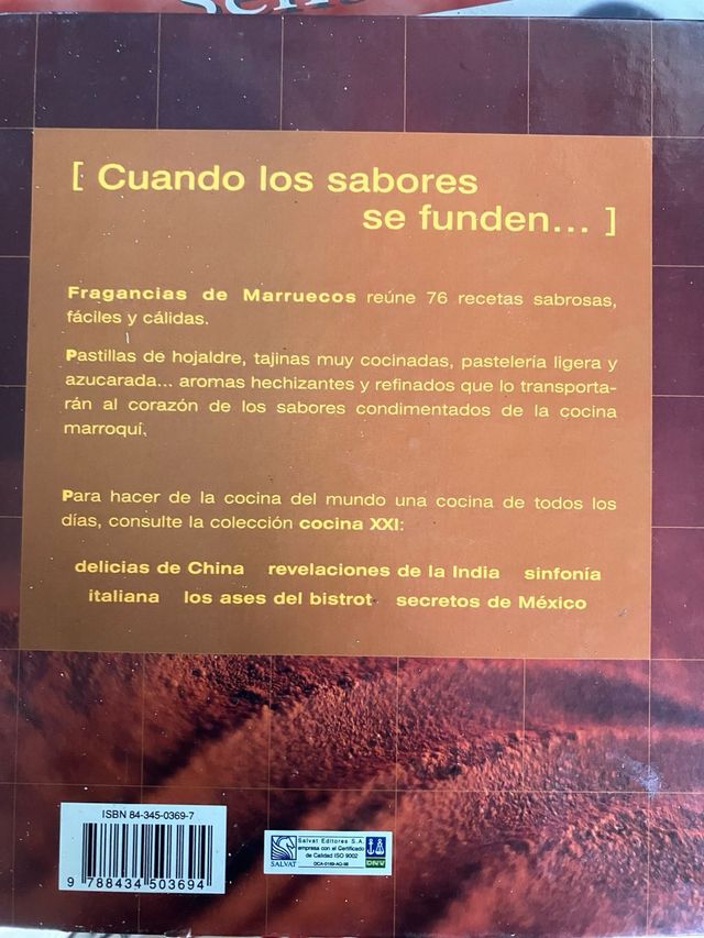 Fragancias de Marruecos - 78 Recetas (Spanish E...