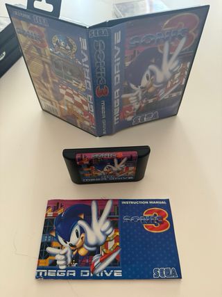 Sonic 3 Sega Mega Drive