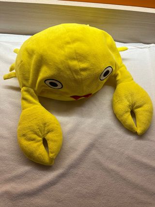 Peluche granchio giallo
