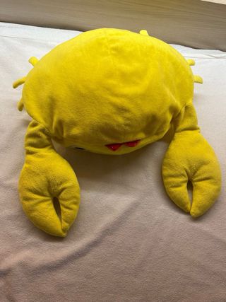 Peluche granchio giallo