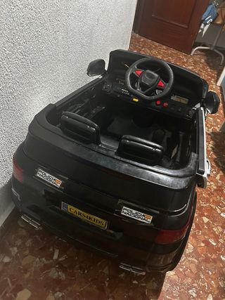Coche eléctrico infantil policía
